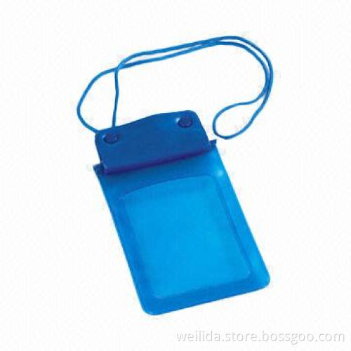 Mobile Phone Pouch, Made of Frosted PVC, Customer's Logos are Welcome